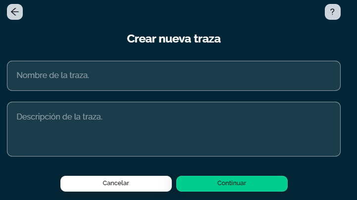 Crear Traza